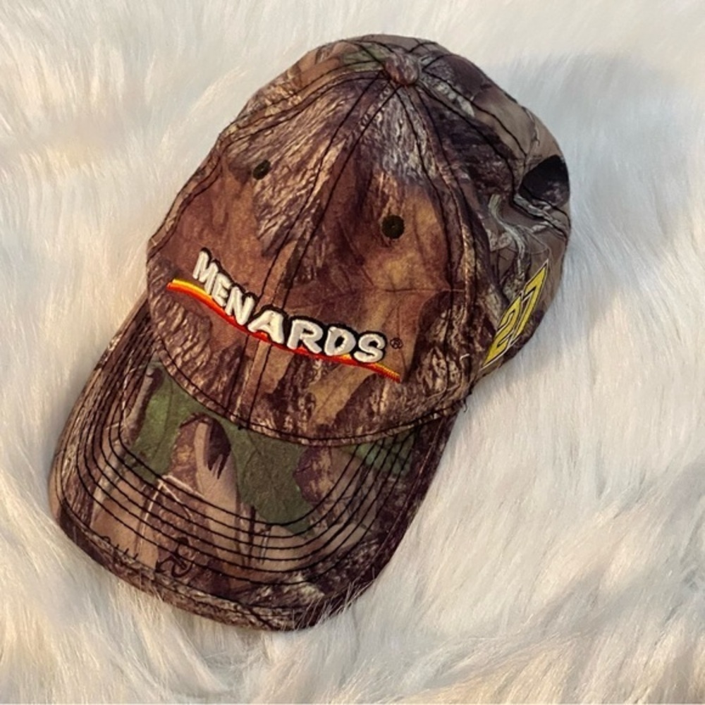Menards 27 Hat Mens Camo Racing‎ Adjustable